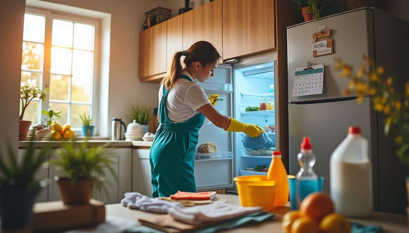 Illustration: Préparer son frigo avant le déménagement : nettoyage et dégivrage indispensables