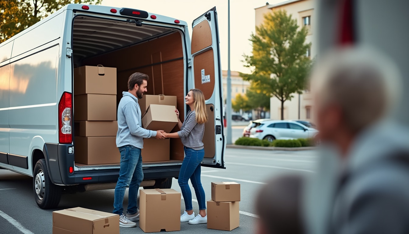 Illustration: Comprendre la location d’un camion utilitaire en aller simple : fonctionnement et spécificités