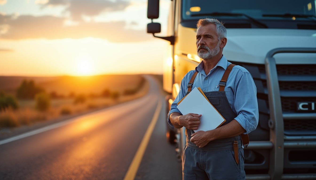 Illustration: Comprendre le congé de fin d’activité pour les conducteurs routiers