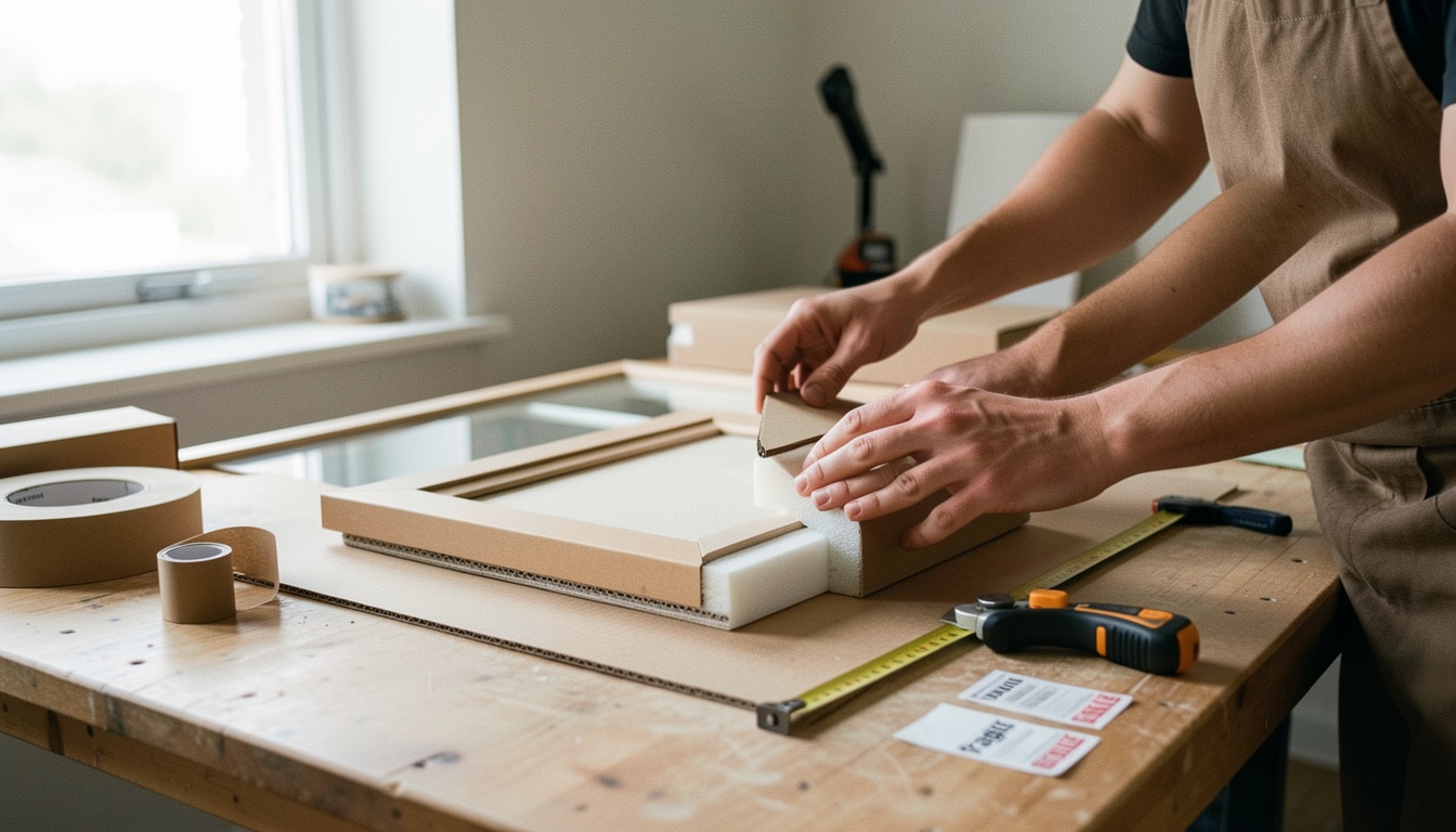 Comment choisir un carton pour emballer un tableau