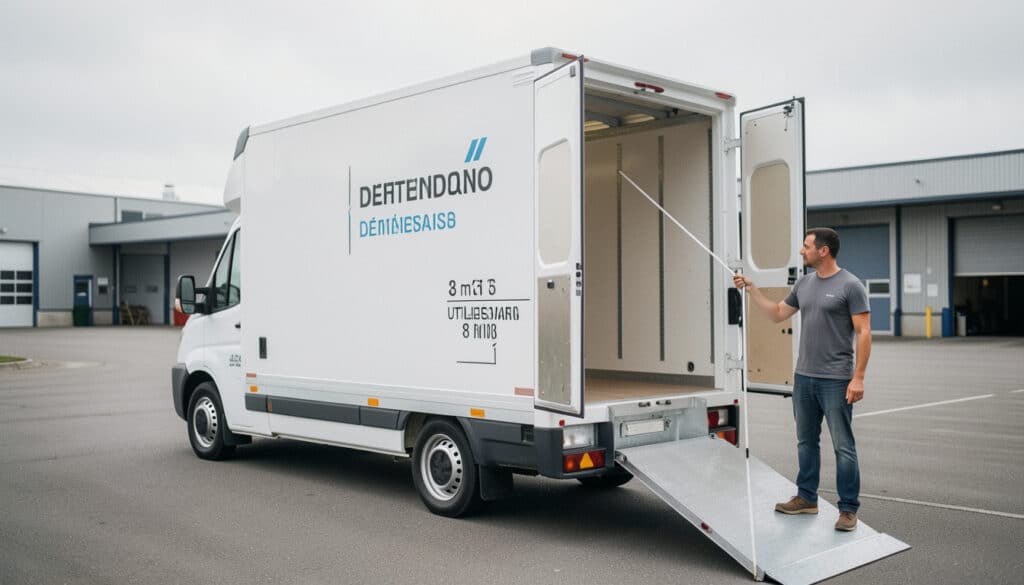 Dimensions d’un camion 8 m3 : mesures et capacité