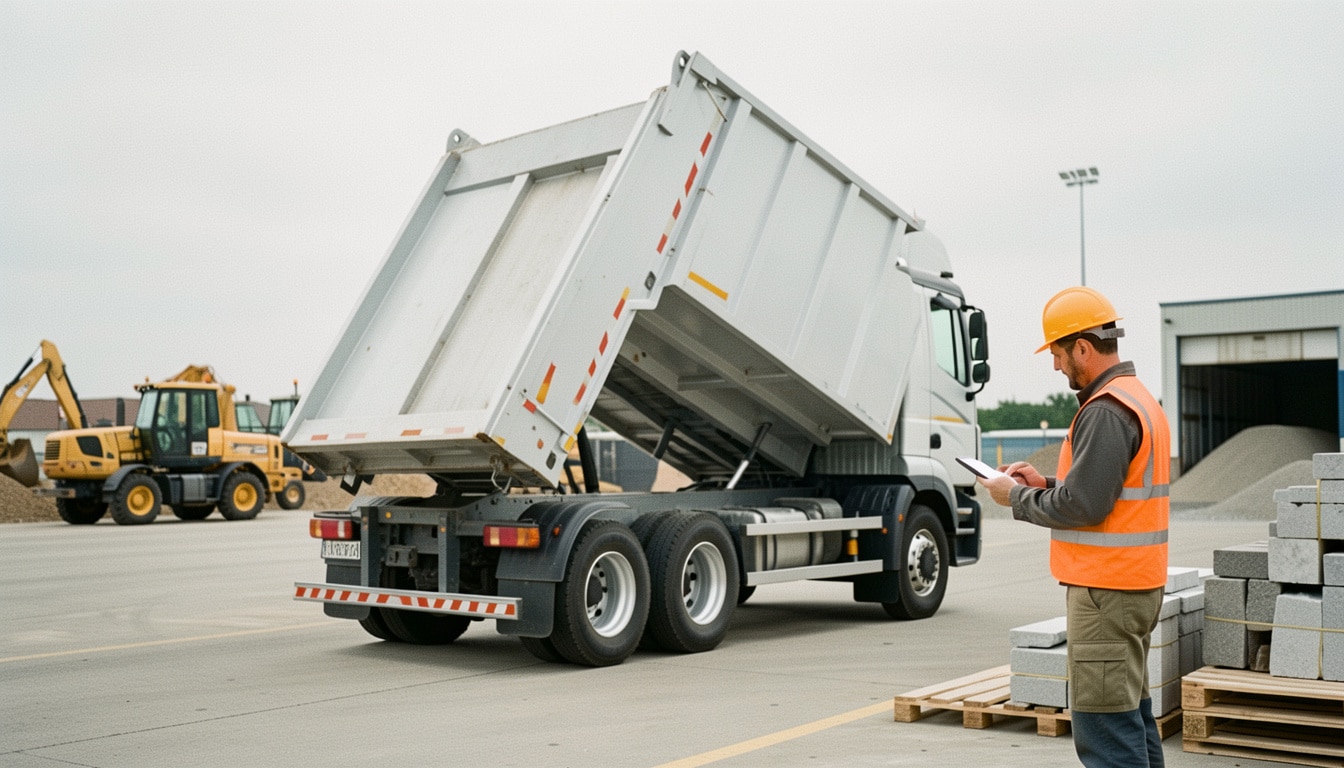 Capacité en m³ d’un camion 8x4 : volume et limites
