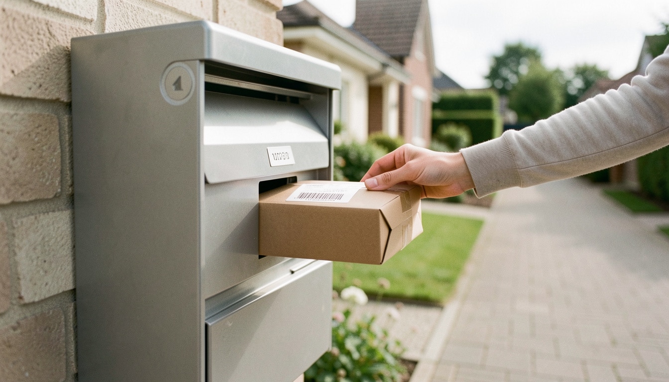 Retourner un colis depuis sa boîte aux lettres
